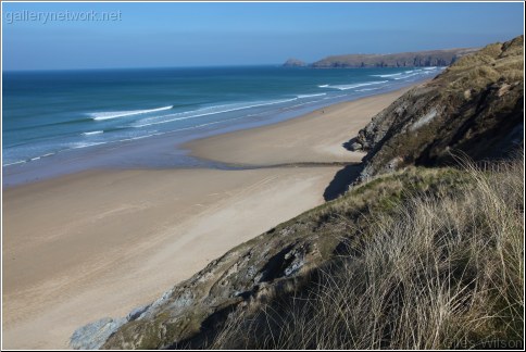 pirran sands nr.perranporth cornwall